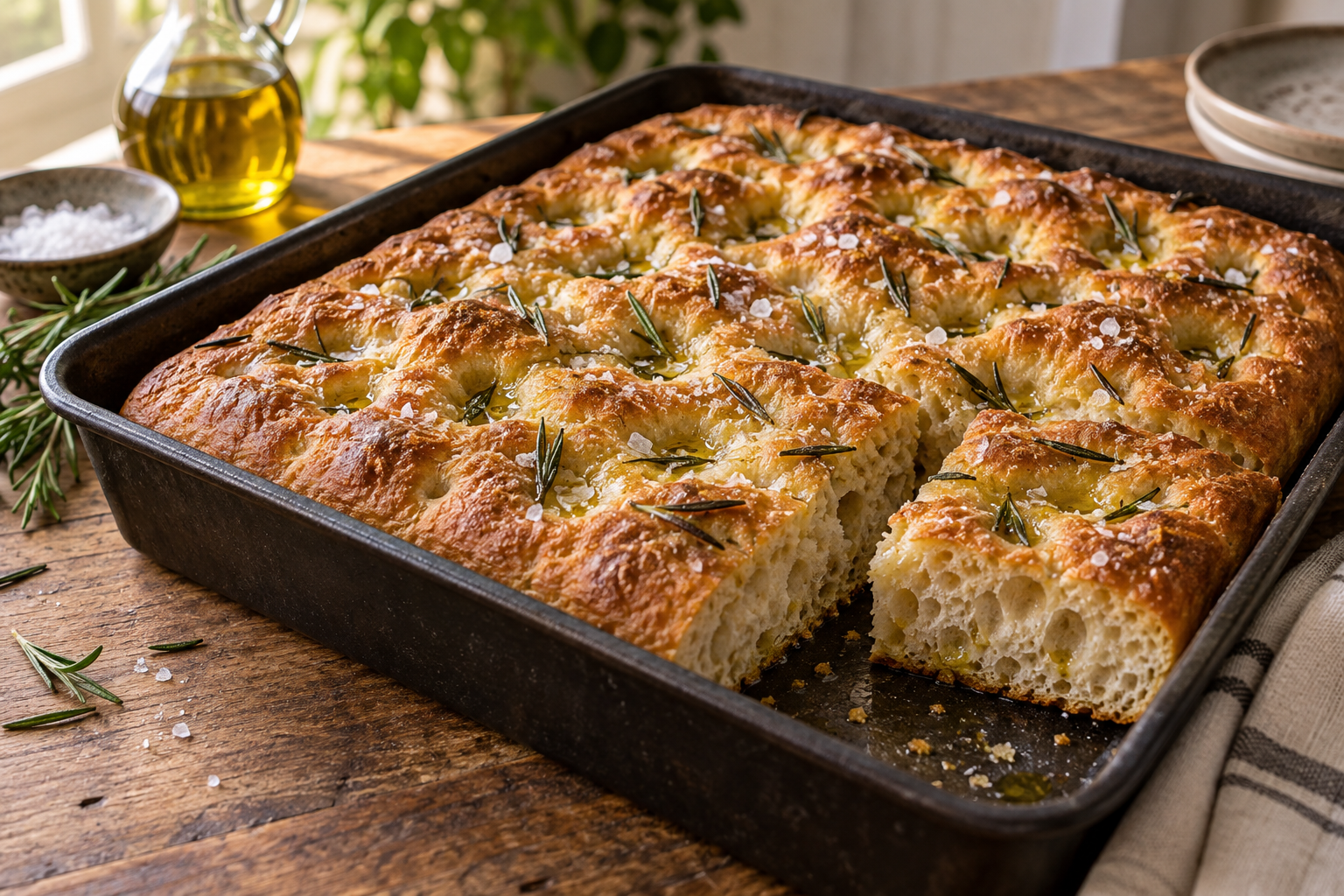 Focaccia retsept: põhjalik juhend, õnnestumise nipid ja variatsioonid