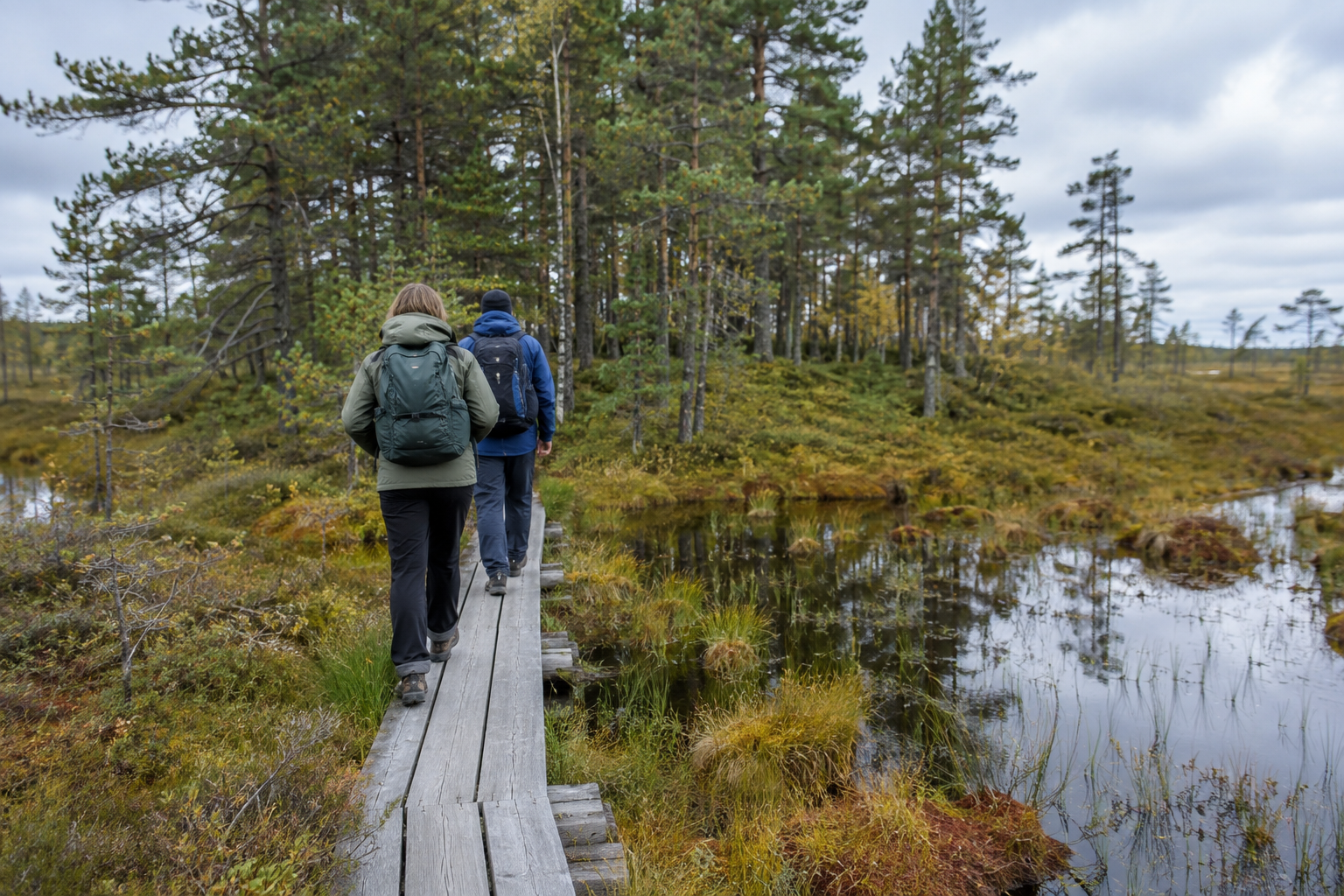 Illustratiivne foto matkajatega raba laudteel