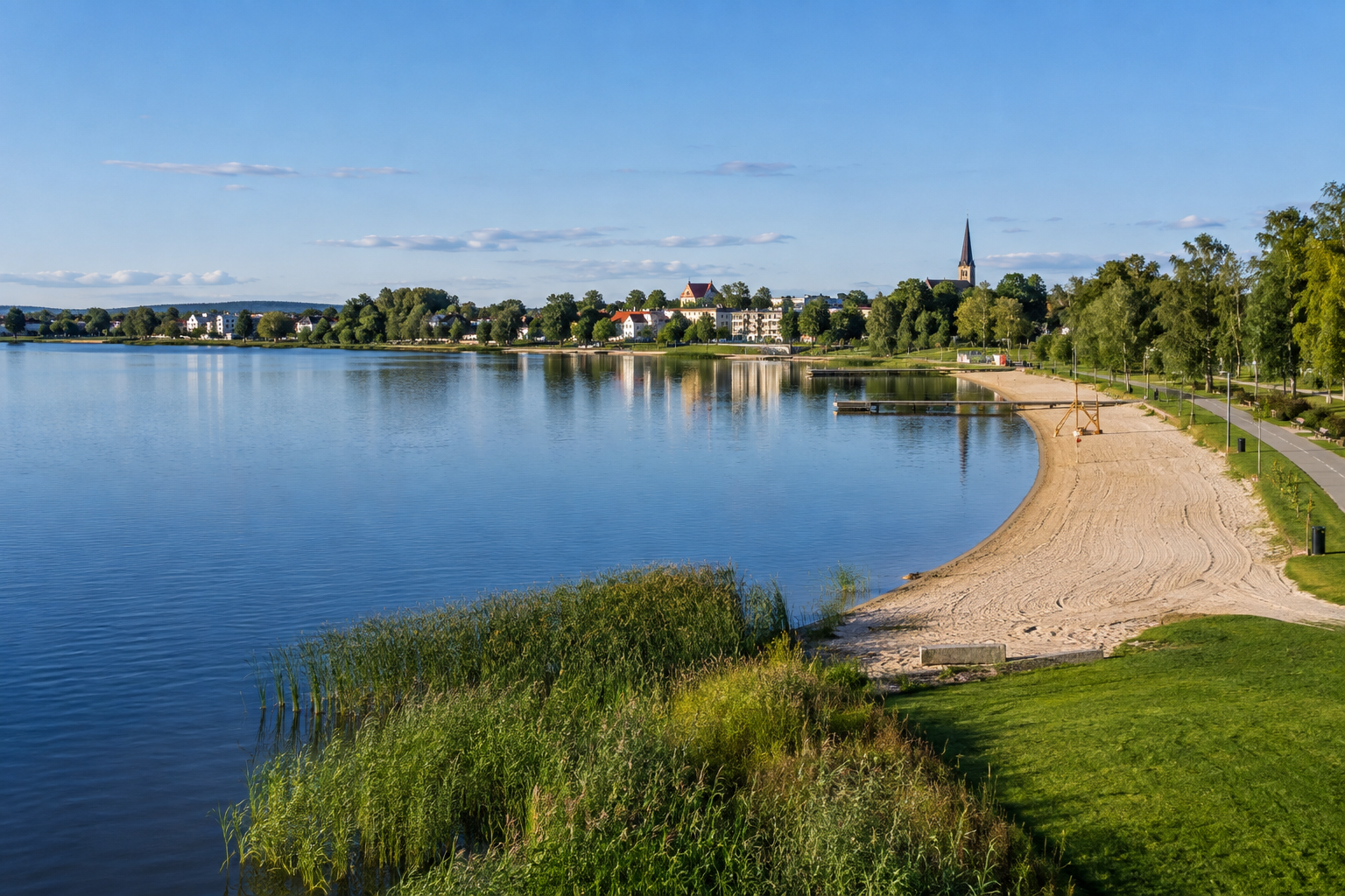 Tamula järv: rand, promenaad, tegevused ja praktiline külastusjuht