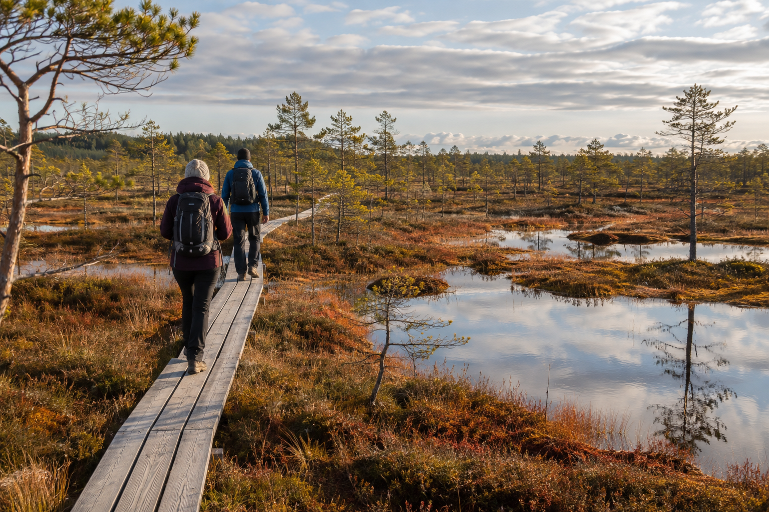 Illustreeriv foto matkajate rabalaudteest; see ei pruugi kujutada Tuhu raba